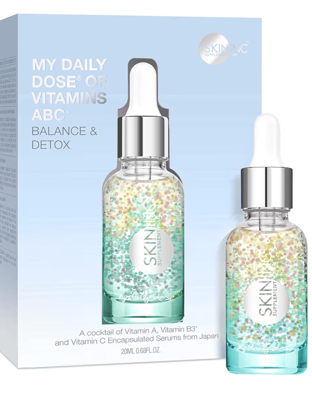 Skin inc-My Daily Dose Serum ABC + Vitamin A B C  Face Serum –20 ML-New